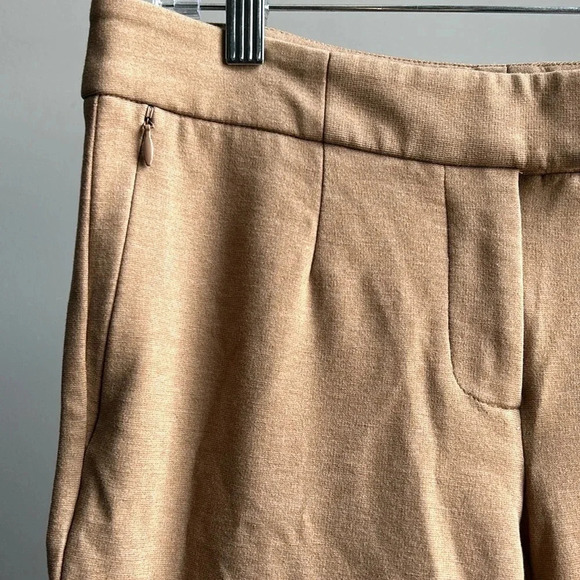 W by Worth Tan Pants | Tan Flare Pants | Flare Pants | W by Worth Pants | Khaki - Picture 4 of 8